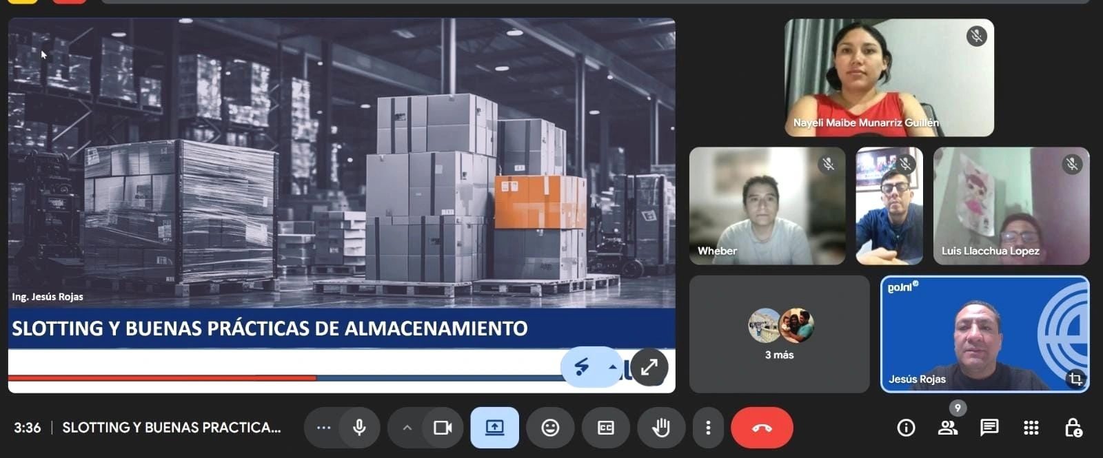Impartición online Slotting y Buenas Prácticas de Almacenamiento