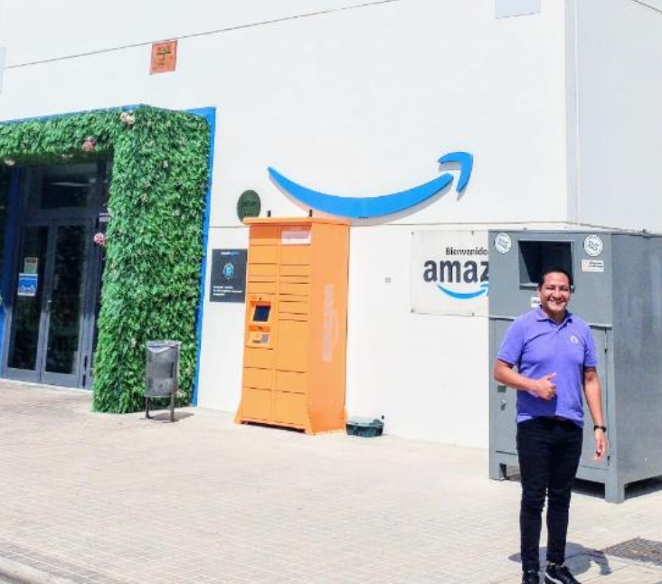 Visita Amazon · Locker y punto de recogida